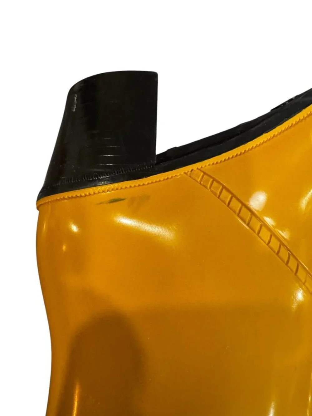 Marc Jacobs Yellow Wellington Rain Boots Made in Italy Size 38 / US 7